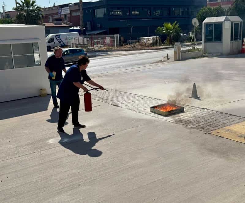 YANGIN TATBİKATI